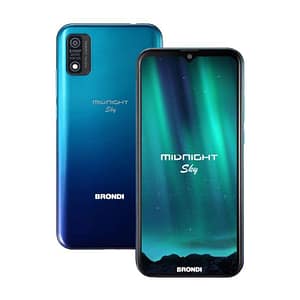 Brondi midnight sky dual sim 6 easy smartphone 16gb ram 2gb italia green blue