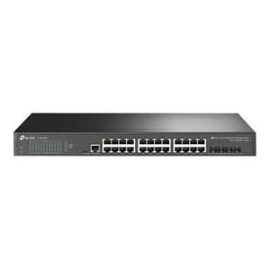 Tp-link tl-sg3428x jetstream switch 24 porte gestito l2- 24 x 10/100/1000 + 4 x 10 gigabit sfp+ montabile su rack