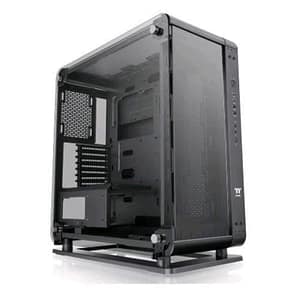 Thermaltake core p6 tg case mid tower atx design completamente modulare con pannelli vetro temperato black