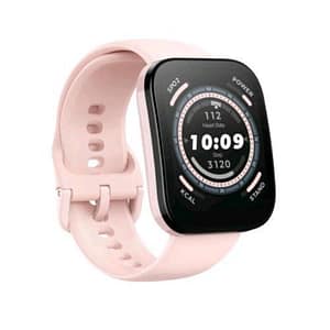Amazfit bip 5 smartwatch 1.91amoled funzioni fitness funzioni stress waterproof 50 mt italia pastel pink