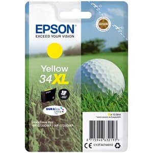 Epson cartucca ink-jet 34xl pallina da golf giallo per wf-3720dwf