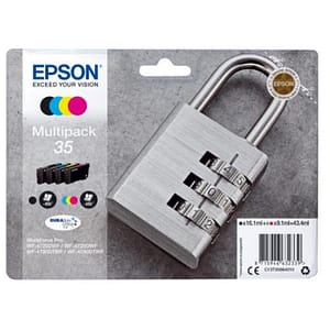Epson multipack 35 cartucce ink ner + ciano + magenta + giallo