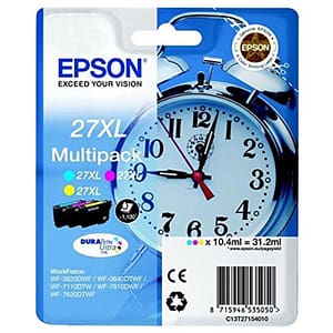 Epson multipack sveglia 27xl 3cart colori