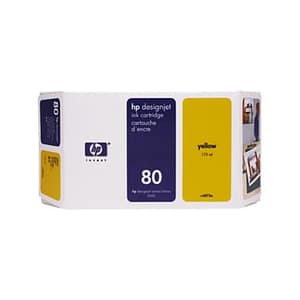 Hp 80 cartuccia inkjet giallo