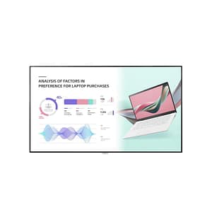 Lg 98uh5j-h visualizzatore di messaggi pannello piatto per segnaletica digitale 98“ lcd wi-fi 500 cd-m² 4k ultra hd nero web os 24-7
