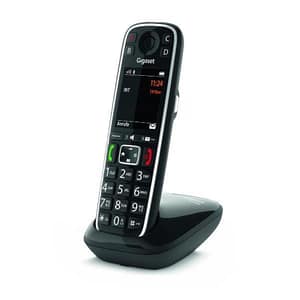 Gigaset e720 corldess dect bluetooth con annuncio vocale di chi chiama nero