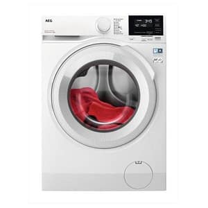 Aeg serie 6000 prosense lr6g94ow lavatrice caricamento frontale 9kg 1351 giri classe a oblo` xxxl silver, filtro ispezionabile