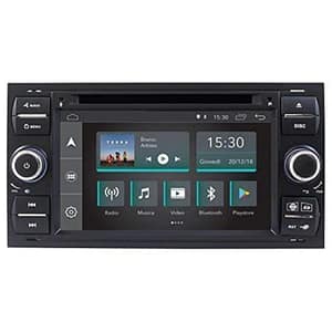 Jf sound autoradio custom fit ford kuga con android 8.1 4core wi-fi integrato e schermo 7“ nero easyconnect