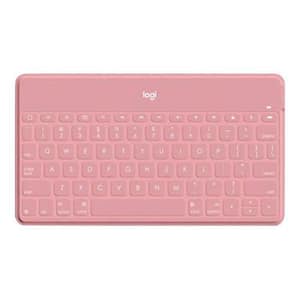 Logitech keys-to-go apple ipad/apple tv/iphone tastiera bluetooth qwerty italiana tasti scelta rapida ios rosa