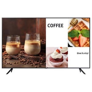 Samsung lh50bechlguxen visualizzatore di messaggi pannello piatto per segnaletica digitale 50“ led wi-fi 4k ultra hd nero processore integrato tizen