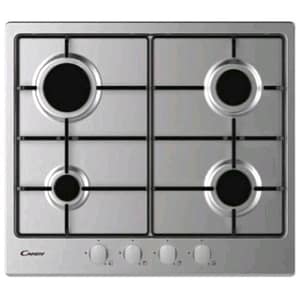 Candy cdoy6grx piano cottura a gas da incasso 4 fuochi inox