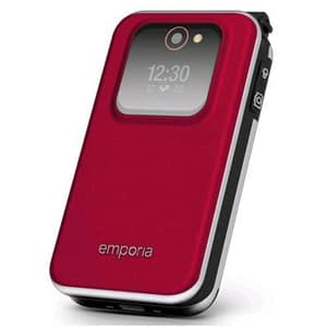 Emporia joy lte 2.8 easy phone clamshell fotocamera 2 mp 4g lte italia red