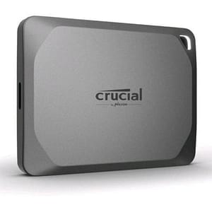 Crucial x9 pro ssd esterno crittografato 2.000gb interfaccia usb c 3.2 gen 2 colore grigio