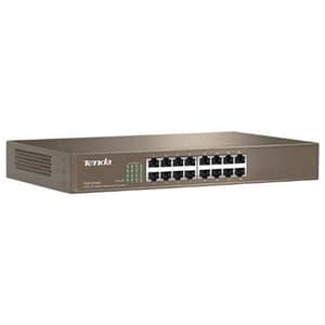 Tenda tef1016d switch non gestito 16 porte fast ethernet 10/100 in metallo montabile su rack