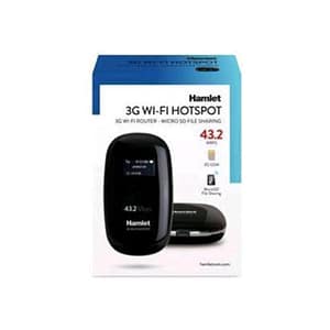 Hamlet hhtspt3gm42 3g wi-fi router 43.2mbps – micro sd file sharing colore nero