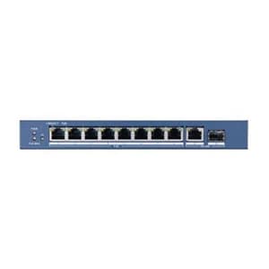 Hikvision digital technology ds-3e0510p-e switch di rete non gestito gigabit ethernet 10-100-1000 supporto power over ethernet blu