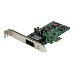 Startech scheda di rete ethernet pcie fibra multimodale sc 1000base-fx