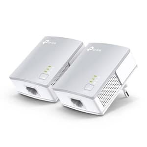 Tp-link pa411kit 500mbit-s powerline collegamento ethernet lan bianco 2 pezzi