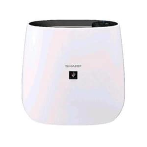 Sharp fp-j30eu-b purificatatore aria con tecnologia plasmacluster sistema di filtraggio a 3 stadi con 3 stadi di ventilazione bianco