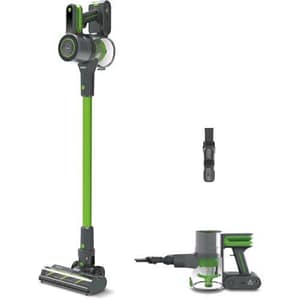 Polti d-power sr500 forzaspira scopa elettrica senza fili 2 in 1 multi ciclonica autonomia fino a 40 min 4 stadi di filtrazione verde/grigio