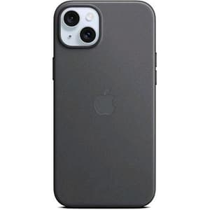 Apple iphone 15 plus custodia magsafe in tessuto finewoven black