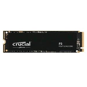 Crucial p3 ssd 4.000gb nvme m.2 2280 pci express 3.0 3d nand