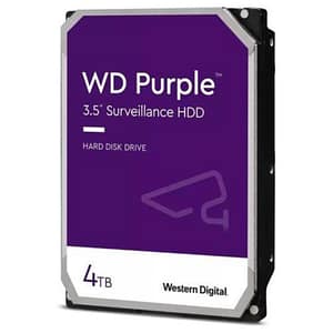 Wd purple wd43purz hdd 4tb sorveglianza interno 3.5“ sata 6gb-s 5400 rpm buffer: 256 mb