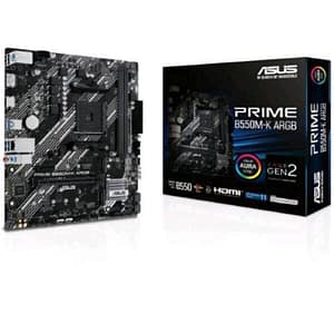 Asus amd b550 prime b550m-k argb am4