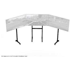 Next level racing nlr-a010 supporto per monitor triplo autoportante nero