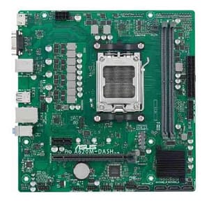 Asus pro a620m-dash-csm amd a620 am5 micro atx ddr5 gigabit lan