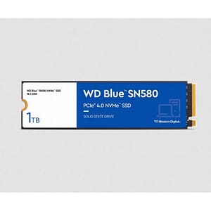 Western digital blue sn580 ssd m.2 1tb pci express 4.0 tlc nvme