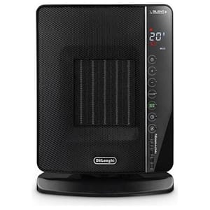 Delonghi dch7993erbc termoventilatore ceramico da tavolo oscillante potenza 2400 w nero