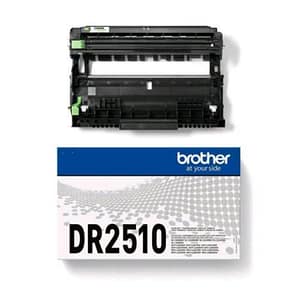 Brother dr-2510 drum per hll2400dwe – hll2445dw – dcpl2620dw – dcpl2660dw – mfcl2800dw – mfcl2827dwxl – mfcl2860dwe 15.000 pagine