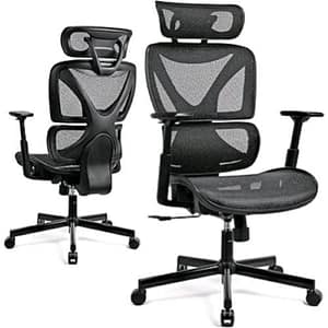 Sharkoon officepal c30m sedia ergonomica in rete mesh max 120 kg black