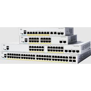 Cisco catalyst c1200-16p-2g switch gestito l3 – 16 x 10/100/1000 (poe+) + 2 x gigabit ethernet sfp – poe+ (120 w) montabile su rack