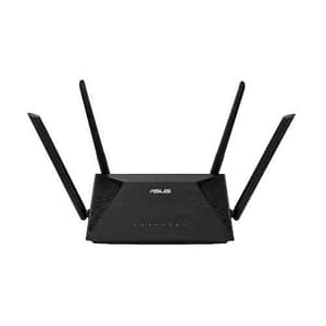 Asus rt-ax1800u router wireless wi-di 6 gigabit ethernet dual-band 1201 mbit/s protezione internet integrata con aggiornamenti illimitati 10/100/1000 mbit/s nero
