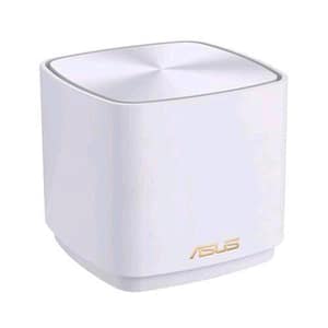 Asus zenwifi xd4 plus (w-1-pk) router mesh da interno dual-band wi-fi 6 ip statico 1 pz. white