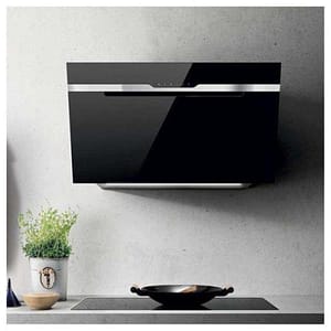 Elica prf0120211 cappa a parete majestic sense bl-f-60 nera classe a