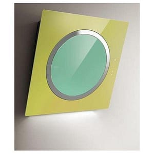 Elica om air pop-f-75 cappa a parete classe energetica a 3 velocita` + 1 intensiva filtrante portata 650 mÂ³-h 75 cm vetro colorato prf0098373