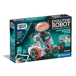 Clementoni scienza e gioco evolution robot da costruire e programmare con telecomando