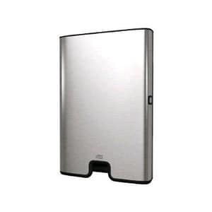 Tork dispenser per asciugamani intercalati in materiale combinato rivestito in acciaio inox