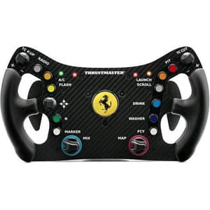 Thrustmaster ferrari 488 gt3 wheel add-on, volante racing, pc, ps5, ps4, xbox series x|s, xbox one, su licenza ufficiale ferrari