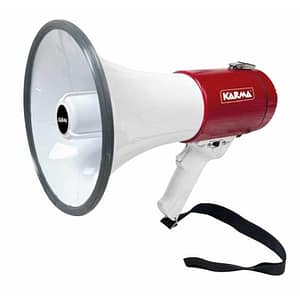 Karma gt 1223li megafono bianco e rosso