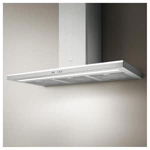 Elica moon ix-a-90 prf0079550a cappa a parete classe energetica c 3 velocita` filtrante illuminazione neon 90 cm inox