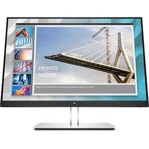 Hp e24i g4 e-series 24 led ips wuxga 1920 x 1200 16:10 250 cd/mq 1000:1 5ms usb hdmi vga displayport nero argento