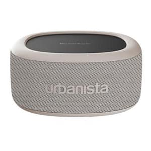 Urbanista malibu diffusore bluetooth 5.2 dual paring ad energia solare impermeabile ipx7 desert grey