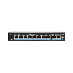 Switch poe+ 8p 10/100fe+2puplink gigabt