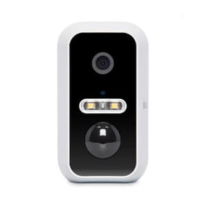 Isiwi telecamera a batteria wireless fri 5mpx bullet fissa per esterno ir led e showcolor audio bi