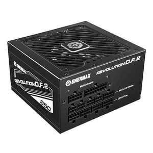 Enermax revolution d.f.2 alimentatore 850 w80+ gold completamente modulare basso rumore funzione autopulente compatibile atx 3.0 e pcie 5.0