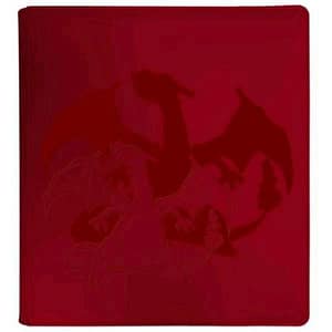 Pokemon charizard album in pelle da 20 pagine con 12 tasche ciascuna